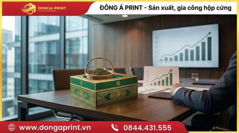 Vai Trò Của Hộp Giấy Đựng Trà & Bài Toán ROI Cho Doanh Nghiệp