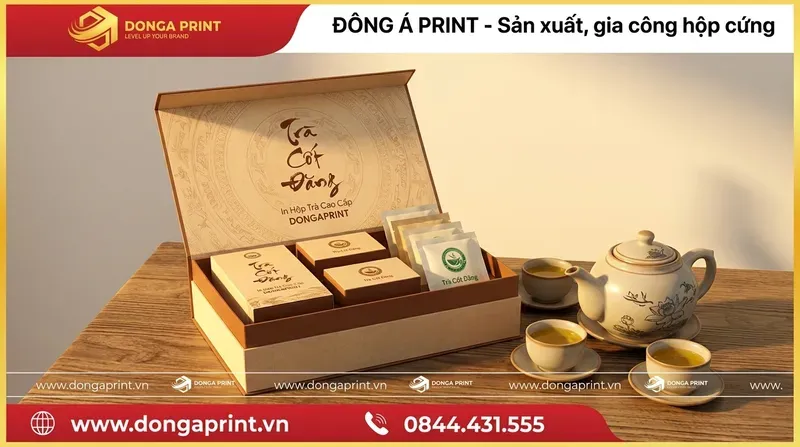 Tại sao doanh nghiệp cần đầu tư in hộp giấy đựng trà mang thương hiệu riêng?
