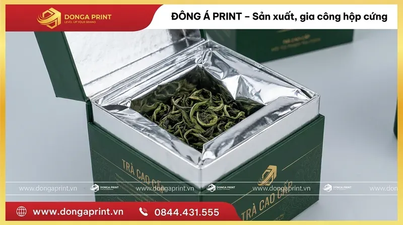 Tiêu chuẩn an toàn và giải pháp bảo quản khi in hộp giấy đựng trà