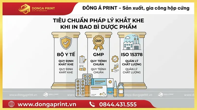 Tiêu Chuẩn Pháp Lý Khắt Khe Khi In Bao Bì Dược Phẩm