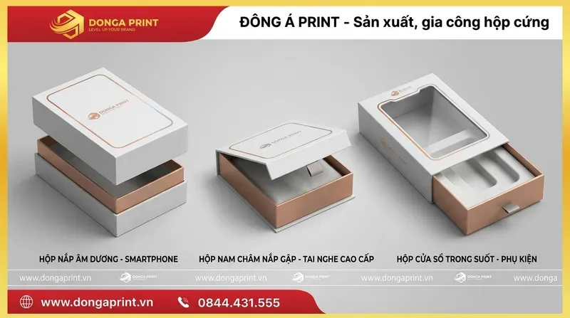Phân loại kiểu dáng hộp theo từng dòng đồ điện tử