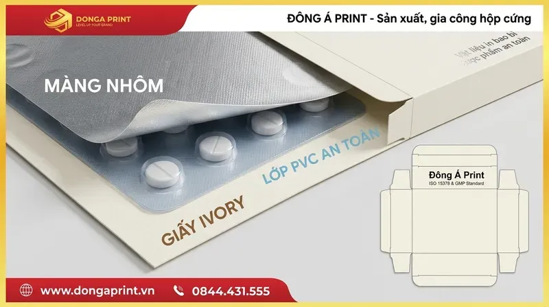 Vật Liệu In Bao Bì Dược Phẩm & Thực Phẩm Chức Năng An Toàn