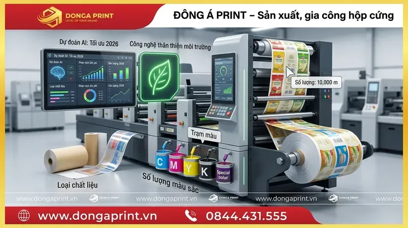 Báo giá in flexo và xu hướng công nghệ mới nhất 2026