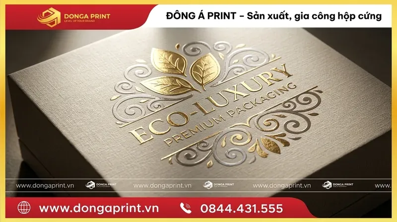Công Nghệ Gia Công & Xu Hướng Eco-Friendly Luxury Packaging