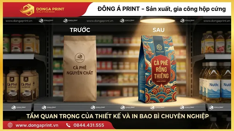 Tầm Quan Trọng Của Thiết Kế Và In Bao Bì Chuyên Nghiệp