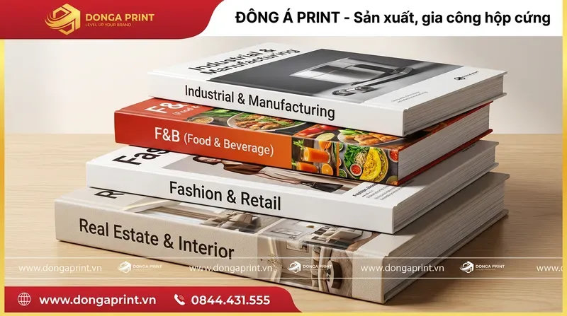 Khám phá các mẫu thiết kế catalogue đẹp phân loại theo ngành nghề