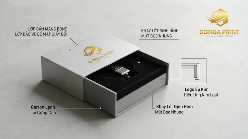 Các yếu tố quyết định giá in hộp cứng