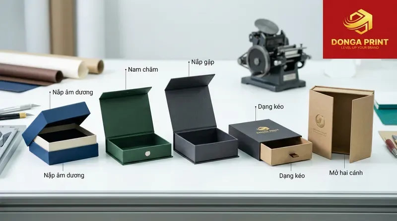 Đánh giá các kiểu hộp cứng phổ biến và ứng dụng