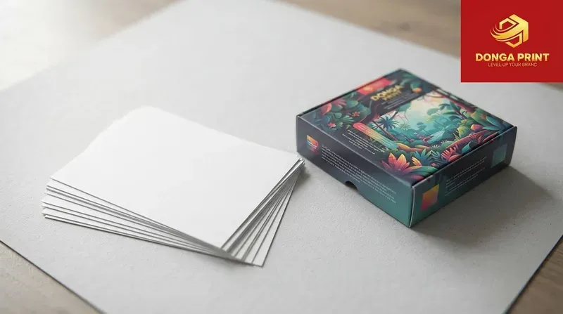 Giấy Art Card là gì và có phù hợp làm hộp không?